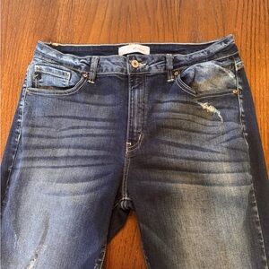 Women’s Distressed KanCan Blue Jeans